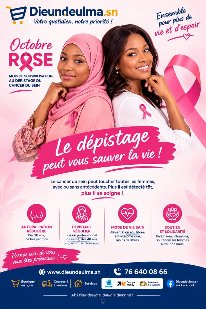 Octobre Rose — le dépistage du cancer du sein peut sauver la vie